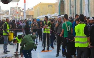 خدمت‌رسانی بیش از ۲۶ هزار خادم افتخاری در سال ۲۰۱۸ به زائران بارگاه علوی  3
