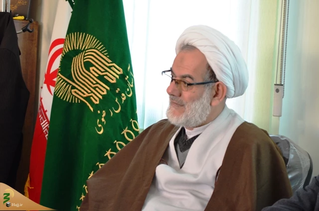 دیدارمسئول دفتر بعثه مقام معظم رهبری با مسئول آستان قدس رضوی اصفهان 5