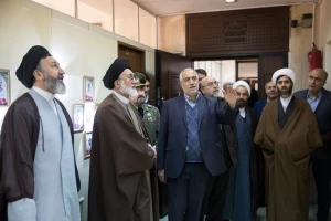 بازدید نماینده ولی فقیه در امور حج وزیارت از سازمان جغرافیایی نیروهای مسلح 