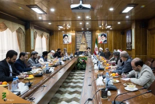 دیدارهیئتی ازعلما و شخصیت های دانشگاهی پاکستان با سرپرست حجاج ایرانی 2