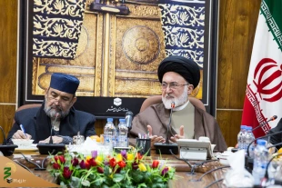 دیدارهیئتی ازعلما و شخصیت های دانشگاهی پاکستان با سرپرست حجاج ایرانی 4