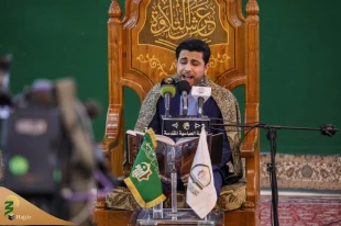 لذّت تلاوت قرآن کریم در حرم قمر بنی هاشم (ع) 7