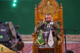 لذّت تلاوت قرآن کریم در حرم قمر بنی هاشم (ع) 9