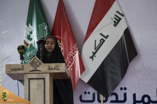 حرم حضرت عباس(ع) از دختران دانشجوی محجبه تقدیر کرد 5