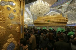 تصاویری ازحضور میلیونی زائرین در حرم امیرالمؤمنین(ع) 7