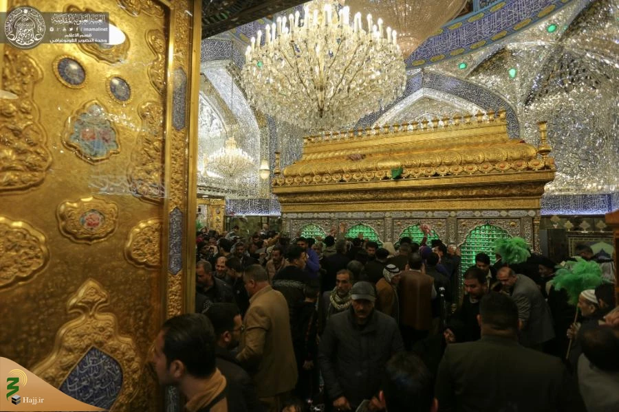 تصاویری ازحضور میلیونی زائرین در حرم امیرالمؤمنین(ع) 7