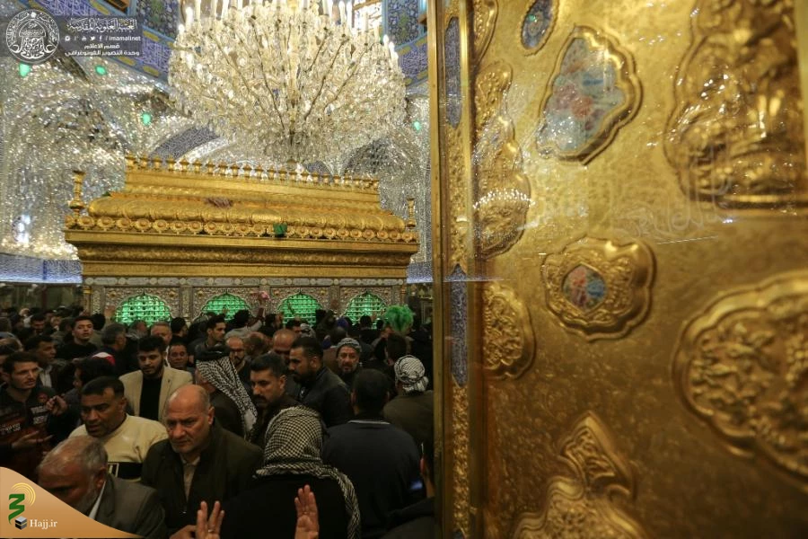 تصاویری ازحضور میلیونی زائرین در حرم امیرالمؤمنین(ع) 8