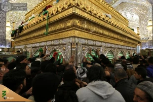تصاویری ازحضور میلیونی زائرین در حرم امیرالمؤمنین(ع) 10