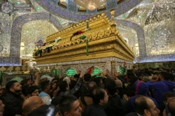 تصاویری ازحضور میلیونی زائرین در حرم امیرالمؤمنین(ع) 11