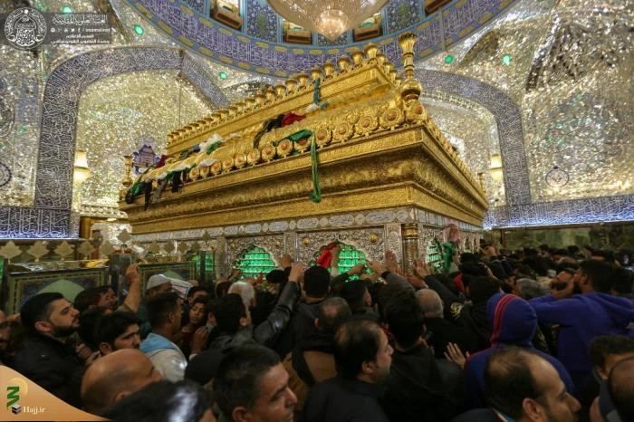 تصاویری ازحضور میلیونی زائرین در حرم امیرالمؤمنین(ع) 11