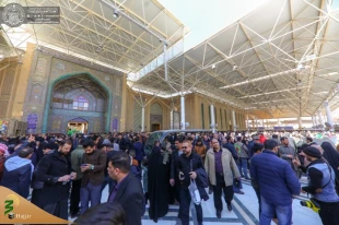 تصاویری ازحضور میلیونی زائرین در حرم امیرالمؤمنین(ع) 12