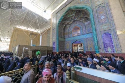 تصاویری ازحضور میلیونی زائرین در حرم امیرالمؤمنین(ع) 13