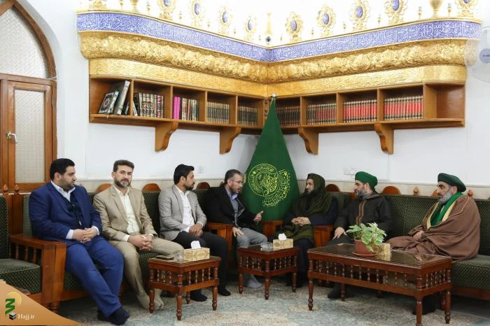 حضور علمای سوریه در حرم حضرت امیر المؤمنین (ع) 6