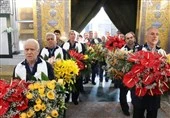 گل آرایی حرم مطهر حضرت زینب(س) 4