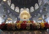 گل آرایی حرم مطهر حضرت زینب(س) 10