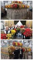 گل آرایی حرم مطهر حضرت زینب(س) 13