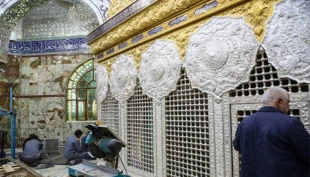 رونمایی از چهار ضریح خیمه گاه حسینی