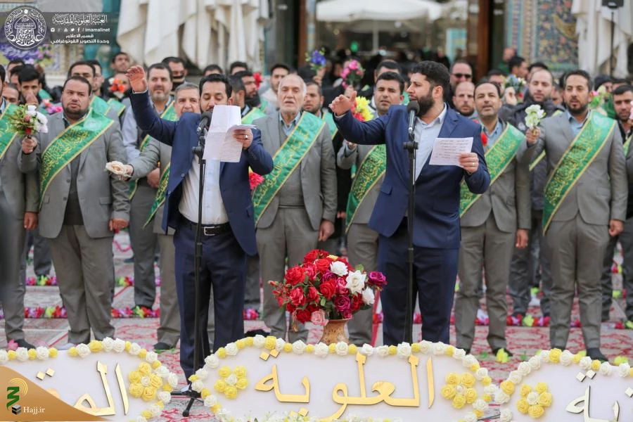 به مناسبت میلاد حضرت زینب(س)؛ 

حرم حضرت امیرالمؤمنین (ع) غرق در سرور و شادی شد+ تصاویر  6