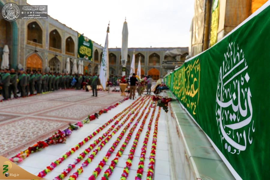 به مناسبت میلاد حضرت زینب(س)؛ 

حرم حضرت امیرالمؤمنین (ع) غرق در سرور و شادی شد+ تصاویر  7