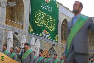 به مناسبت میلاد حضرت زینب(س)؛ 

حرم حضرت امیرالمؤمنین (ع) غرق در سرور و شادی شد+ تصاویر  12
