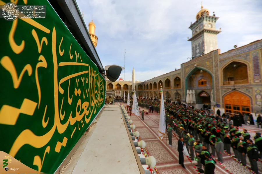 به مناسبت میلاد حضرت زینب(س)؛ 

حرم حضرت امیرالمؤمنین (ع) غرق در سرور و شادی شد+ تصاویر  15