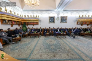 تولیت آستان مقدس علوی از مسئولین ستاد بازسازی عتبات تقدیر کرد 4