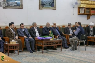 تولیت آستان مقدس علوی از مسئولین ستاد بازسازی عتبات تقدیر کرد 8