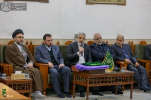 تولیت آستان مقدس علوی از مسئولین ستاد بازسازی عتبات تقدیر کرد 9