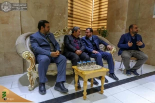 تولیت آستان مقدس علوی از مسئولین ستاد بازسازی عتبات تقدیر کرد 10