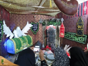 نمایشگاه فاطمیه در بین الحرمین
