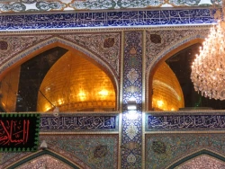 حرم سیدالشهداء علیه السلام در سوگ مادر سادات سیاه پوش شد/تصاویر