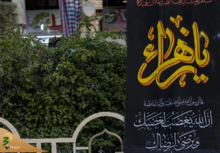 حرم حضرت اباالفضل العباس(ع) در فاطمیه به سوگ نشست 4
