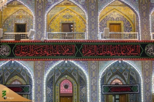 حرم حضرت اباالفضل العباس(ع) در فاطمیه به سوگ نشست 7