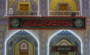حرم حضرت اباالفضل العباس(ع) در فاطمیه به سوگ نشست 10