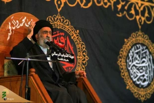 عزاداری ایام فاطمیه با حضور مداح ایرانی در کربلا آغاز شد + تصاویر  2