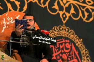 عزاداری ایام فاطمیه با حضور مداح ایرانی در کربلا آغاز شد + تصاویر  8