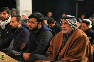 عزاداری ایام فاطمیه با حضور مداح ایرانی در کربلا آغاز شد + تصاویر  9