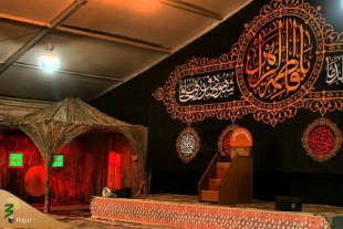 عزاداری ایام فاطمیه با حضور مداح ایرانی در کربلا آغاز شد + تصاویر  11