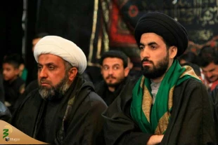 عزاداری ایام فاطمیه با حضور مداح ایرانی در کربلا آغاز شد + تصاویر  3