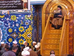خطیب بعثه رهبری در کربلای معلا 
فاطمه زهرا ، منتها درجه عصمت است 4