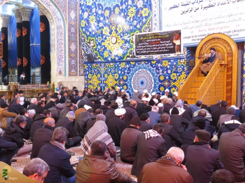 خطیب بعثه رهبری در کربلای معلا 
فاطمه زهرا ، منتها درجه عصمت است 5