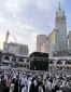 هزاران نفر در مسجدالحرام نماز آیات خواندند +تصاویر      3