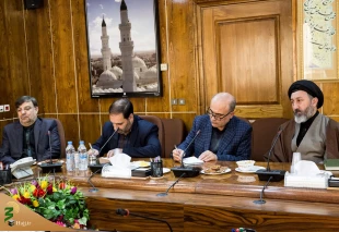 دیدار رایزن فرهنگی ترکیه در ایران با نماینده ولی فقیه در امور حج و زیارت   4