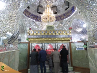 گزارش تصویری از حرم طفلان حضرت مسلم 7