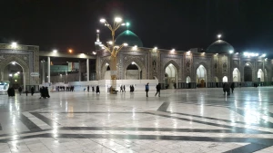 چهارشنبه روز زیارت آقای مهربانی هاست، برای دیدن حرمت لحظه شماری می کنم - فیلم