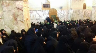 برگزاری دعای کمیل و سخنرانی در حرم امیرالمومنین (ع) 2