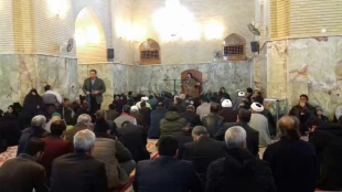برگزاری دعای کمیل و سخنرانی در حرم امیرالمومنین (ع) 2