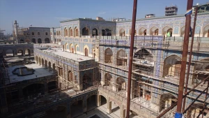 صحن حضرت زهرا  (س)؛ نمایانگر هنر و تلاش ایرانی در مسیر اهداف الهی