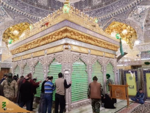 گزارش تصویری از مرقد امام هادی (ع) و امام حسن عسکری (ع) در سامرا 2