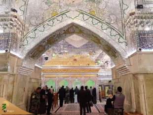 گزارش تصویری از مرقد امام هادی (ع) و امام حسن عسکری (ع) در سامرا 2